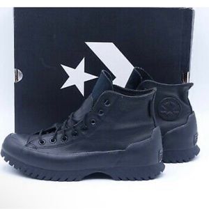 Converse size 8 new leather boot nwt no box